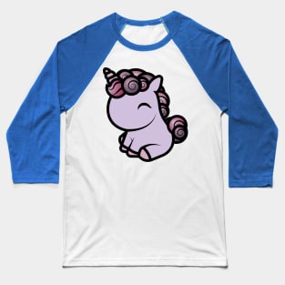 Cheesecake, The Tooniefied Unicorn Baseball T-Shirt